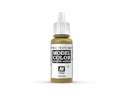 Vallejo Model Color, akrylfärg flaska 17ml: Gammaldags Guld 70878