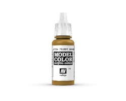 Vallejo Model Color, akrylfärg flaska 17ml: Mässsing 70801