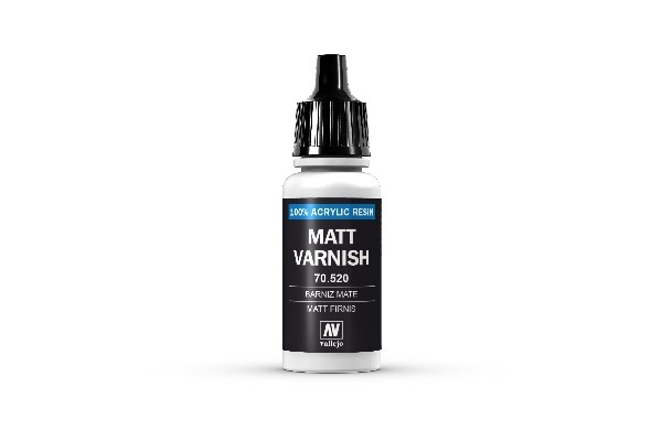 Vallejo Model Color, akrylfärg flaska 17ml: Matt lack 70520