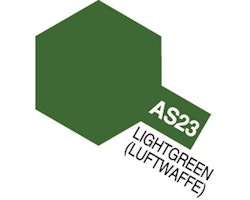 Tamiya AS spray - Färg för Flygplansmodeller i plast: AS-23 Ljus Grön Luftwaffe