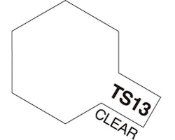 Tamiya TS spray - Färg för plastmodeller: TS-13 Klar lack