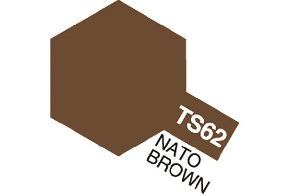Tamiya TS spray - Färg för plastmodeller: TS-62 Nato Brun