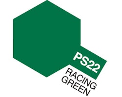 Tamiya Polykarbonatspray - Färg för Lexankarosser: PS-22 Racing Grön