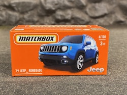 Skala 1/64 Matchbox -  Jeep Renegade 19'