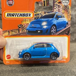Skala 1/64 Matchbox -  Fiat 500 Turbo 2019'