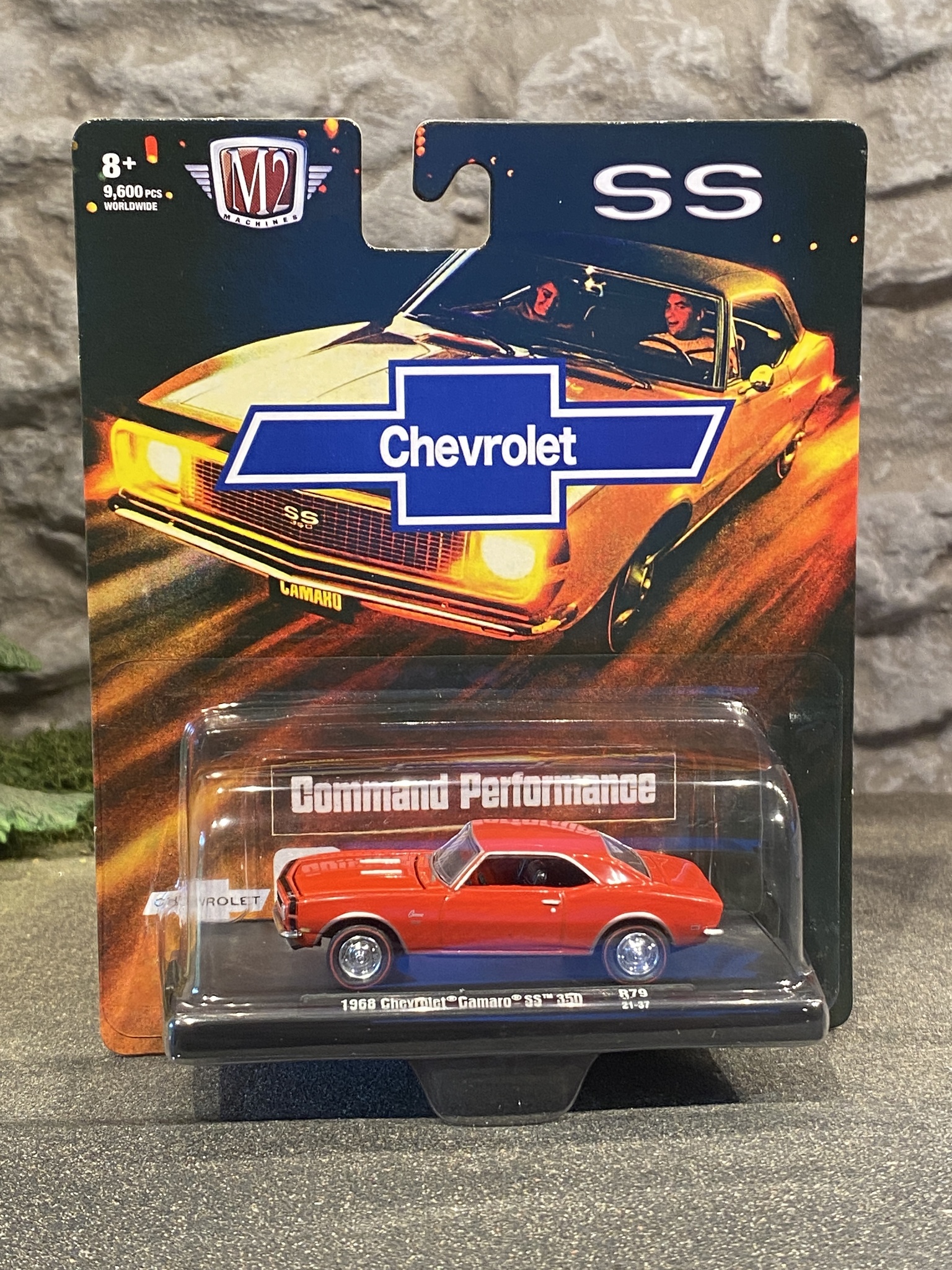 Skala 1/64 Chevrolet Camaro SS 350 68' fr M2
