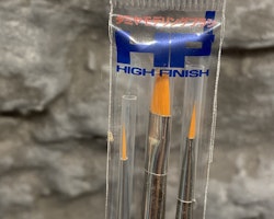 Pensel-set med 3 olika, Modelling Brush HF standard set från Tamiya