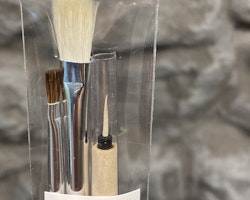 Pensel-set med 3 olika, Modeling Brush Basic Set, 2 platta & 1 fin från Tamiya