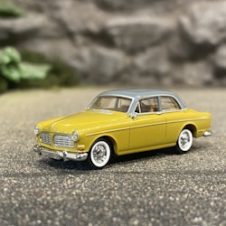 Skala 1/87 - Volvo Amazon , Mörkgul m grått tak från Brekina