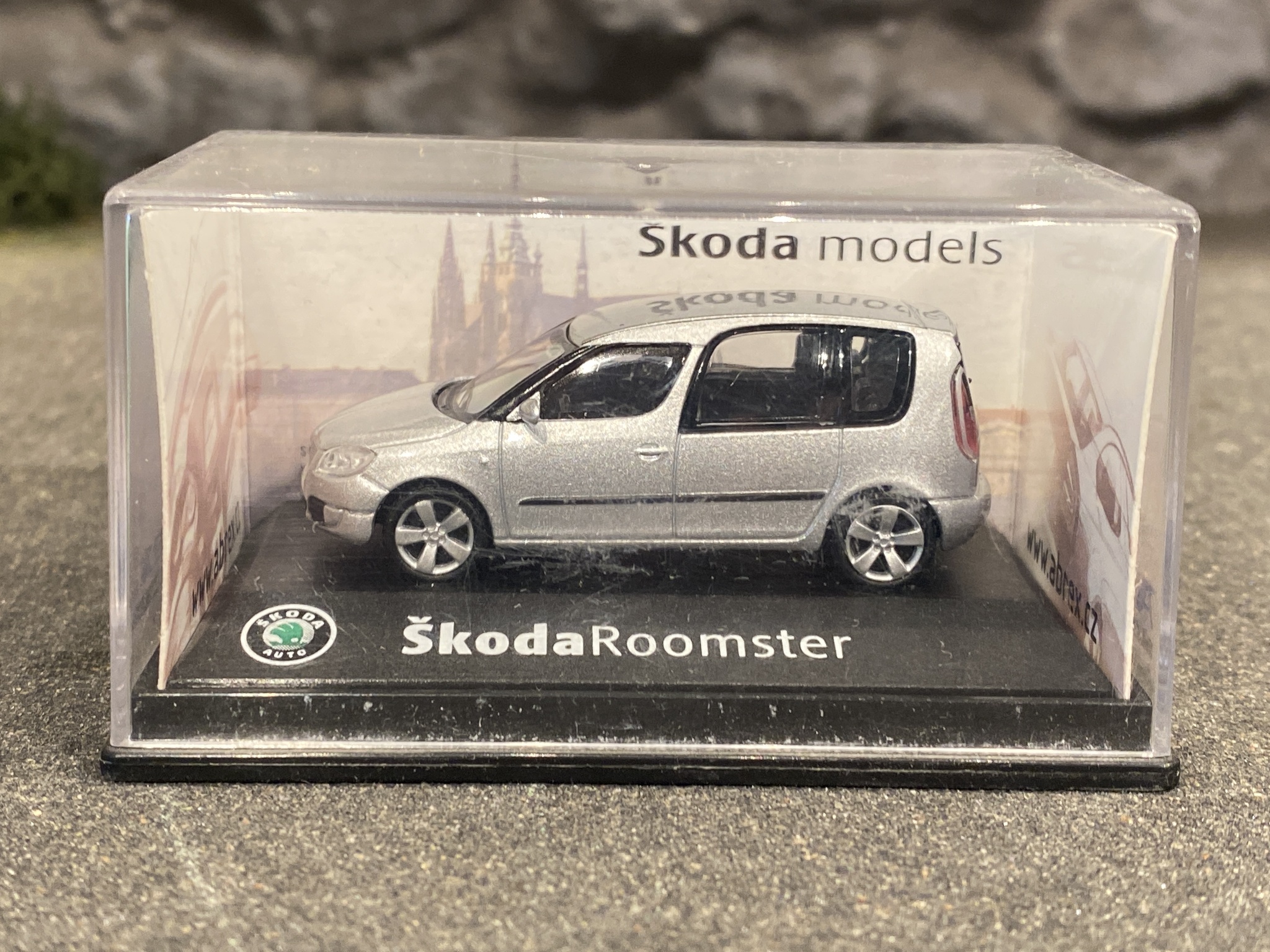 Skala 1/72 Škoda Roomster, från Abrex "Skoda Models"