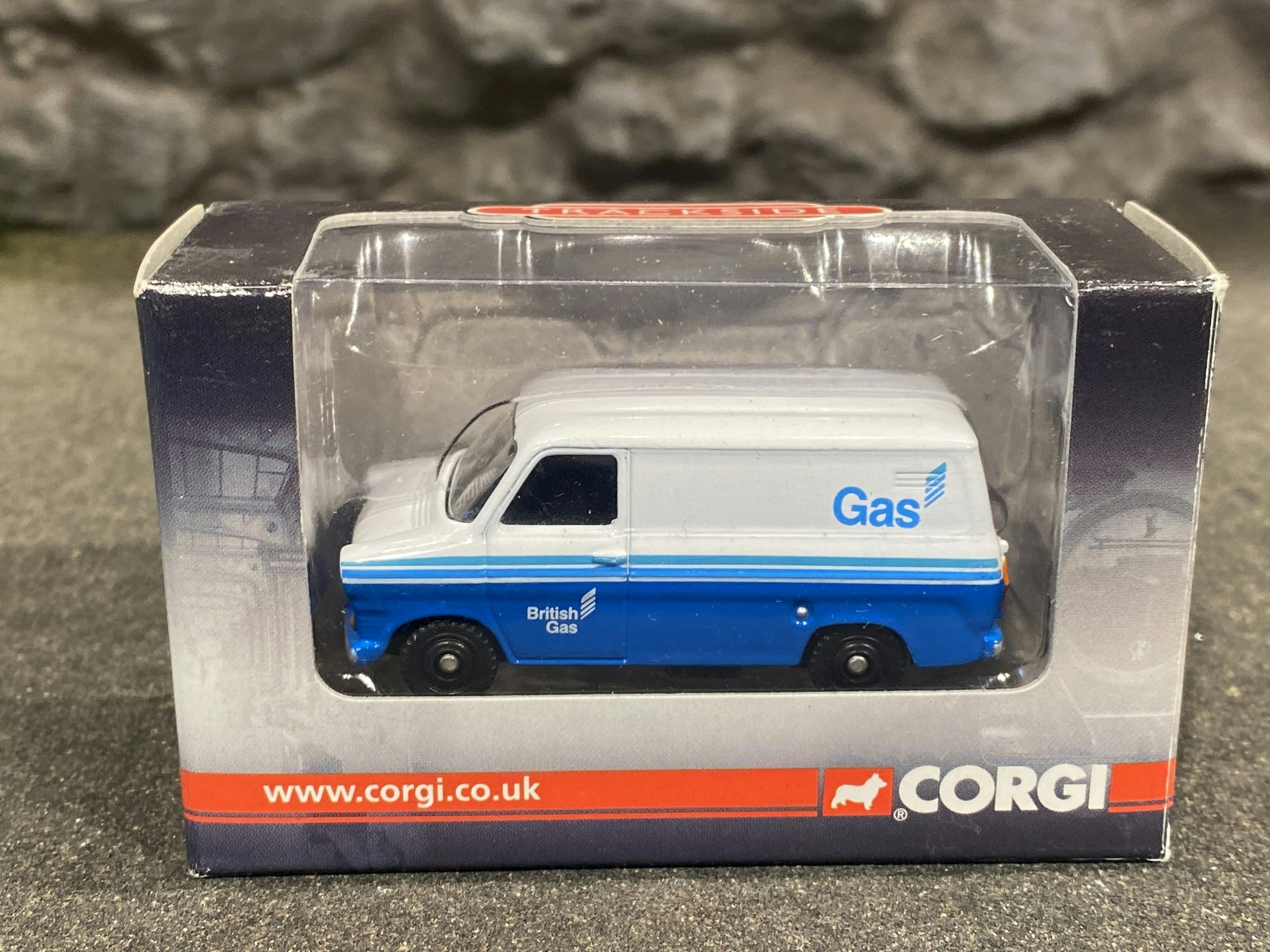 Skala 1/76 Ford Transit "Gas" från Corgi