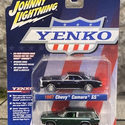 Skala 1/64 2-pack Chevy Vega Stinger 72  & Camaro SS 67 YENKO fr Johnny Lightning