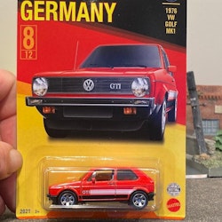 Skala 1/64 Matchbox Germany: Volkswagen Golf MkI 1976' GTI