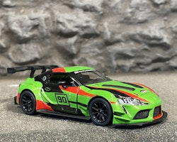 Skala 1/36 Grön, TOYOTA GR SUPRA - Racing Concept från Kinsmart