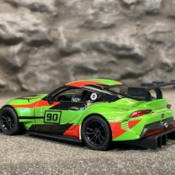 Skala 1/36 Grön, TOYOTA GR SUPRA - Racing Concept från Kinsmart