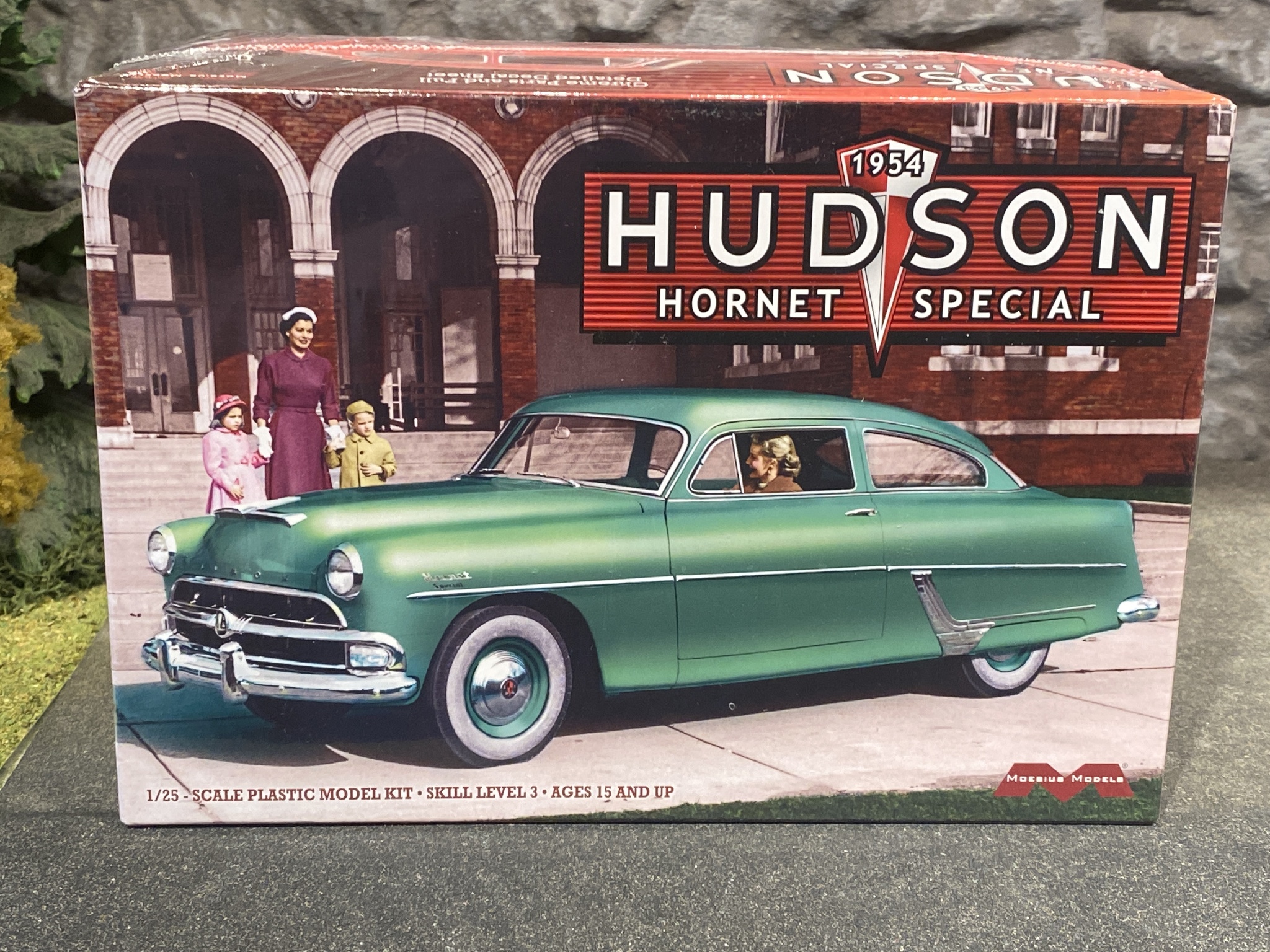 Skala 1/25, Hudson Hornet Special 54' fr Moebius