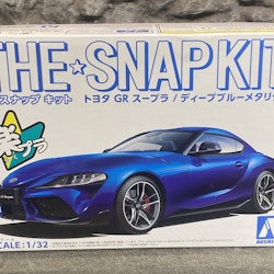 Skala 1/32 "The snap kit" Toyota Supra, Blå fr Aoshima