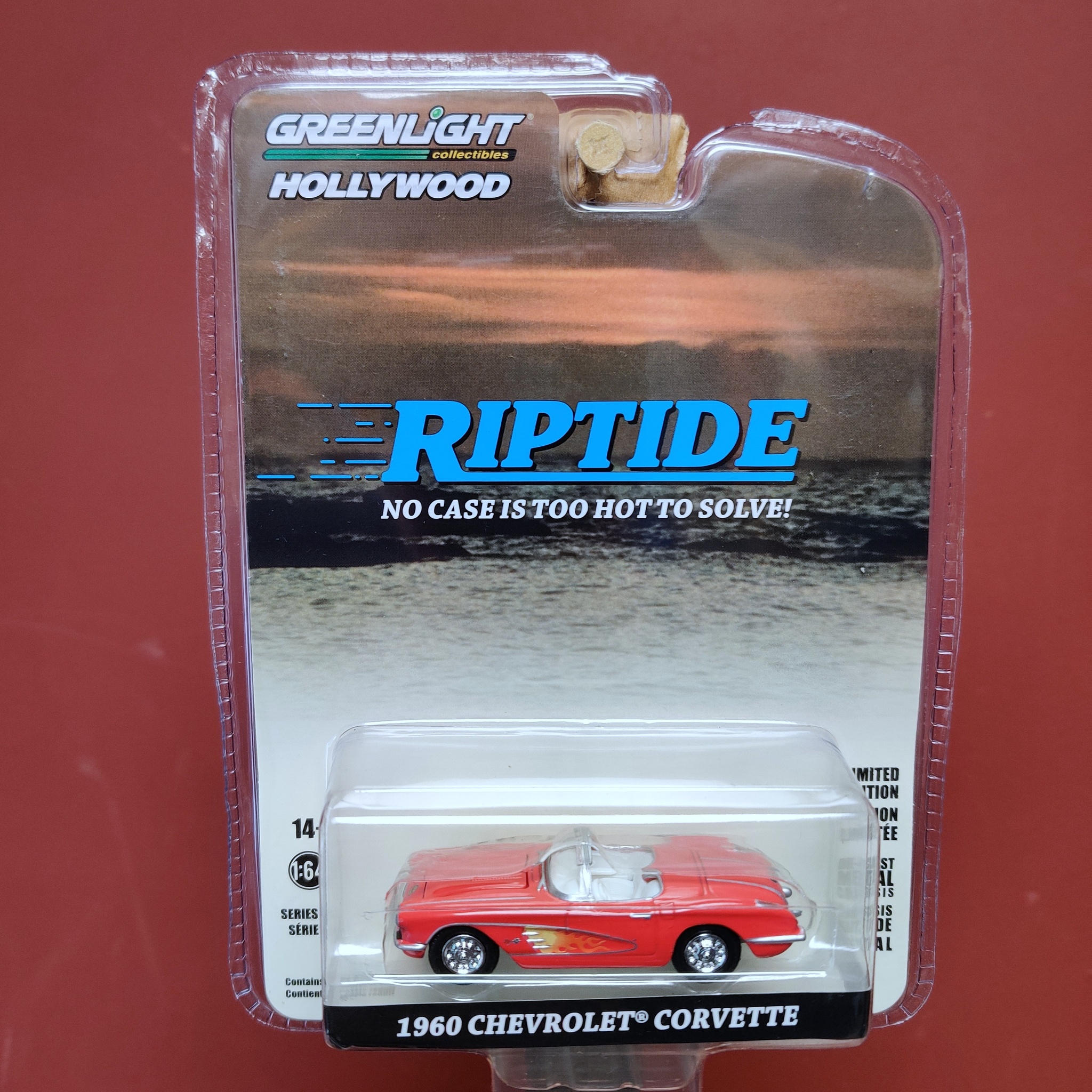Skala 1/64 Chevrolet Corvette C1 60' "Riptide" från Greenlight Hollywood