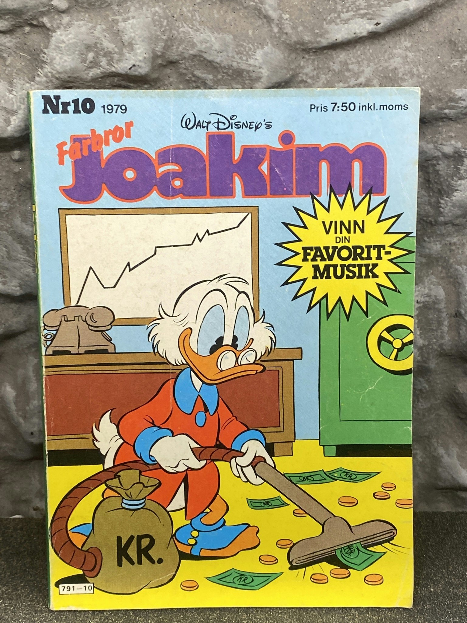 Seriealbum: Farbror Joakim Nr 10 1979 fr Walt Disney