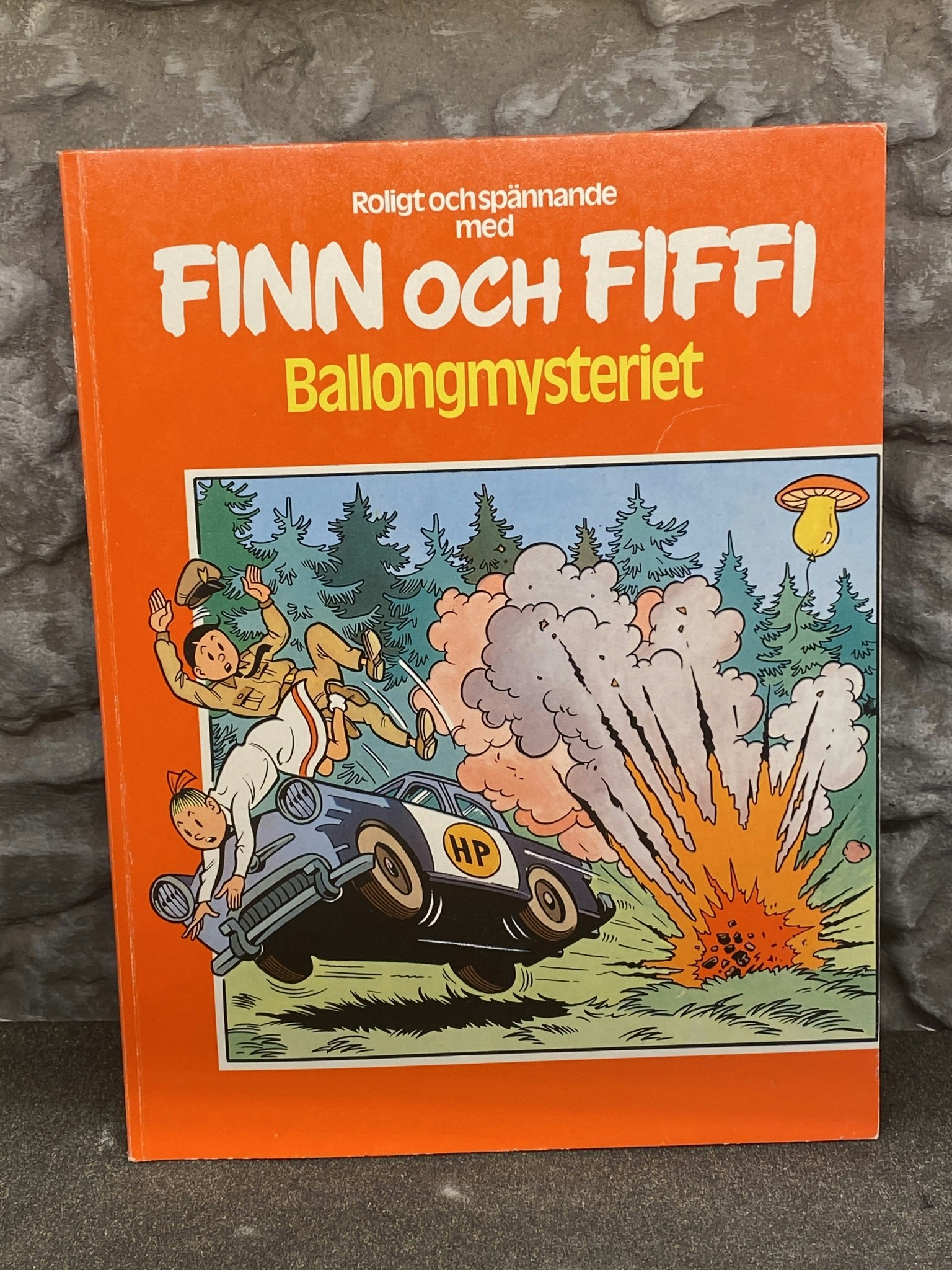 Seriealbum Finn och Fiffi: Ballongmysteriet av Willy Wandersteen