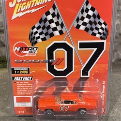 Skala 1/64 Dodge Charger R/T 69' f Johnny Lightning / OK Toys Exclusive