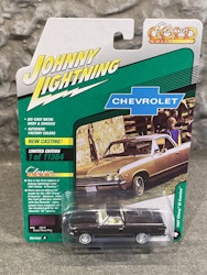 Skala 1/64 Chevrolet El Camino 67' Grön förp. f Johnny Lightning