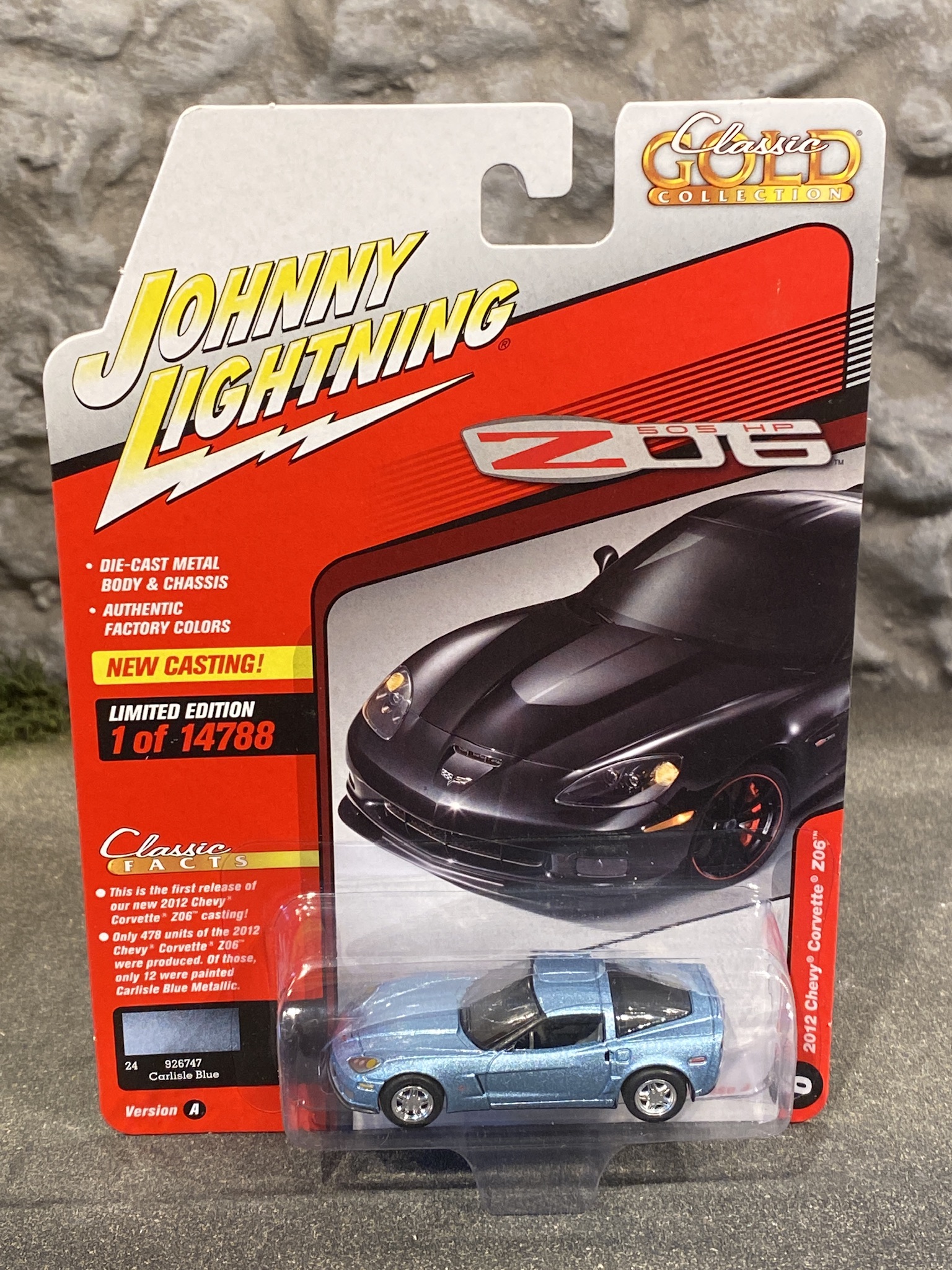 Skala 1/64 Chevrolet Corvette Z06 2012' f Johnny Lightning