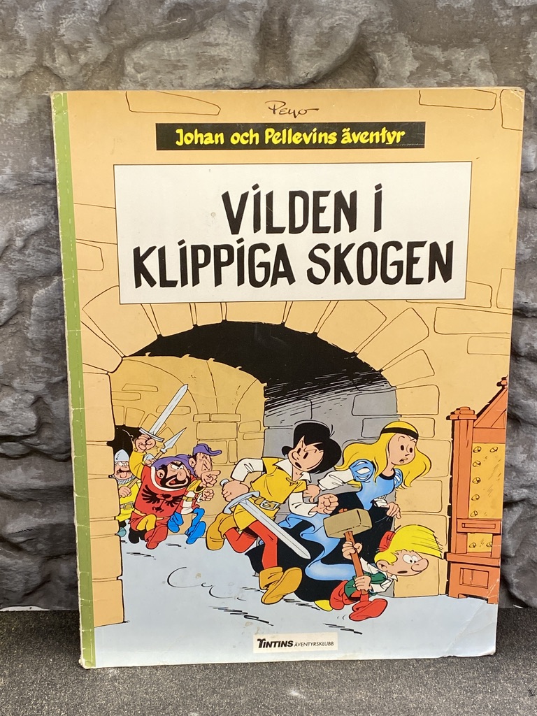 Seriealbum Johan & Pellevins Äventyr - Vilden i Klippiga Skogen