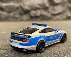 Skala 1/64 Exklusiv Ford Mustang GT, Polizei,Tysk Polis från TARMAC works