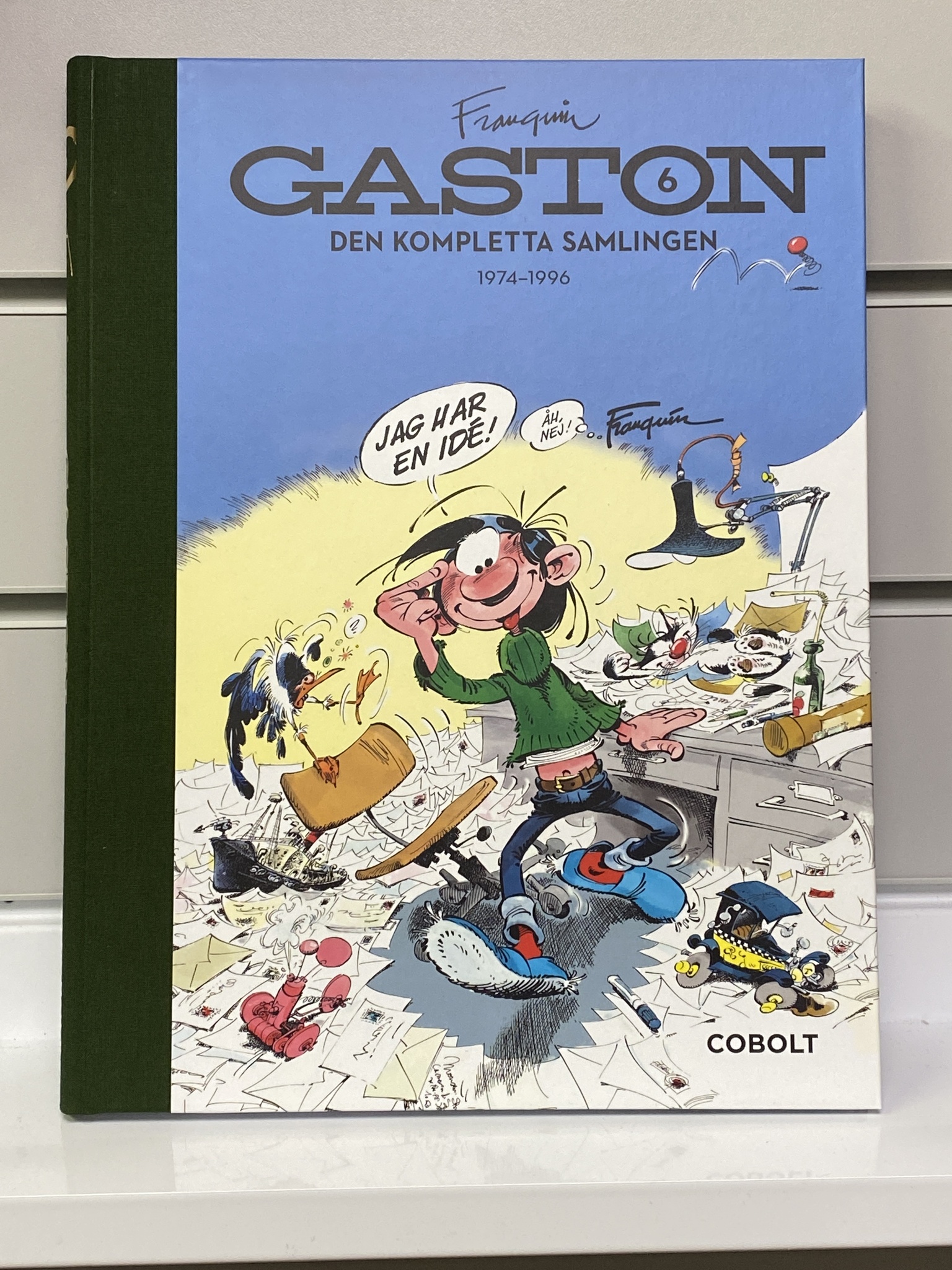 Nyhet! Sista boken i samlingen: GASTON: DEN KOMPLETTA SAMLINGEN 6, 1974-1996