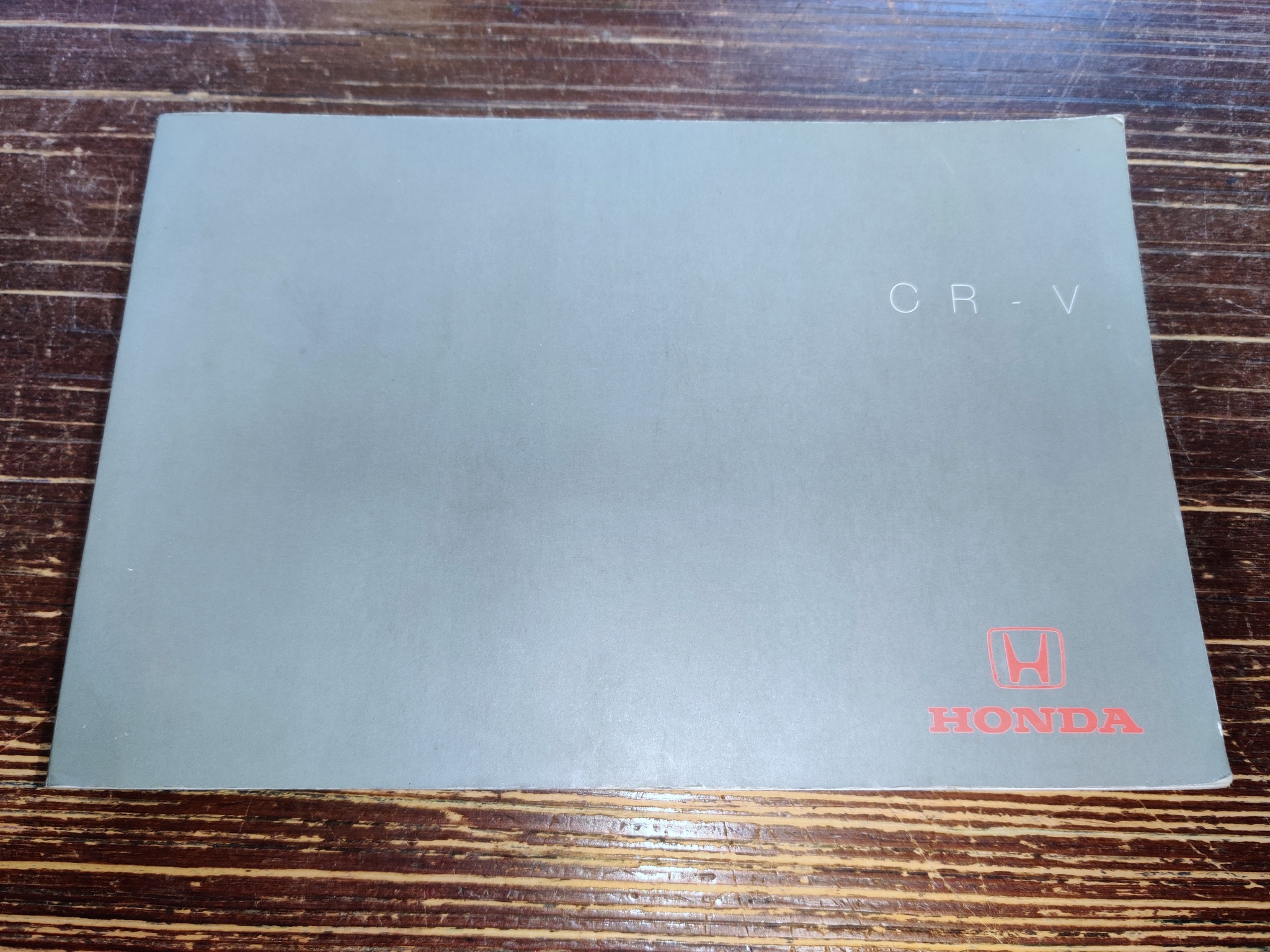 Instruktionsbok - Honda CR-V Tryckt 1999