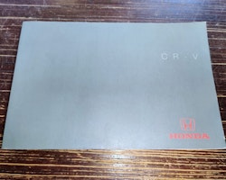 Instruktionsbok - Honda CR-V Tryckt 1999