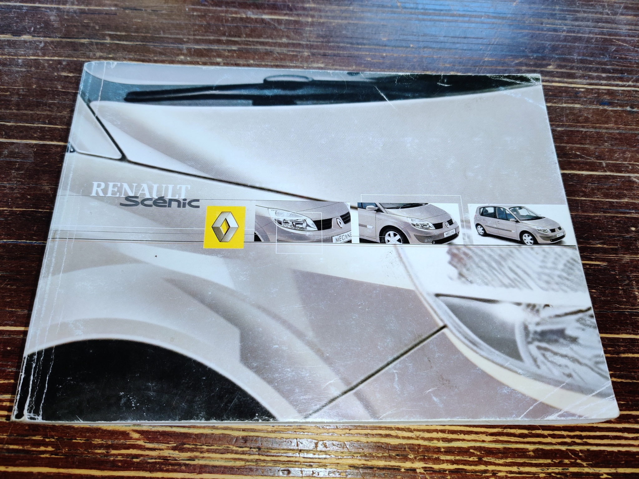 Instruktionsbok - Renault Scenic Tryckt 2003