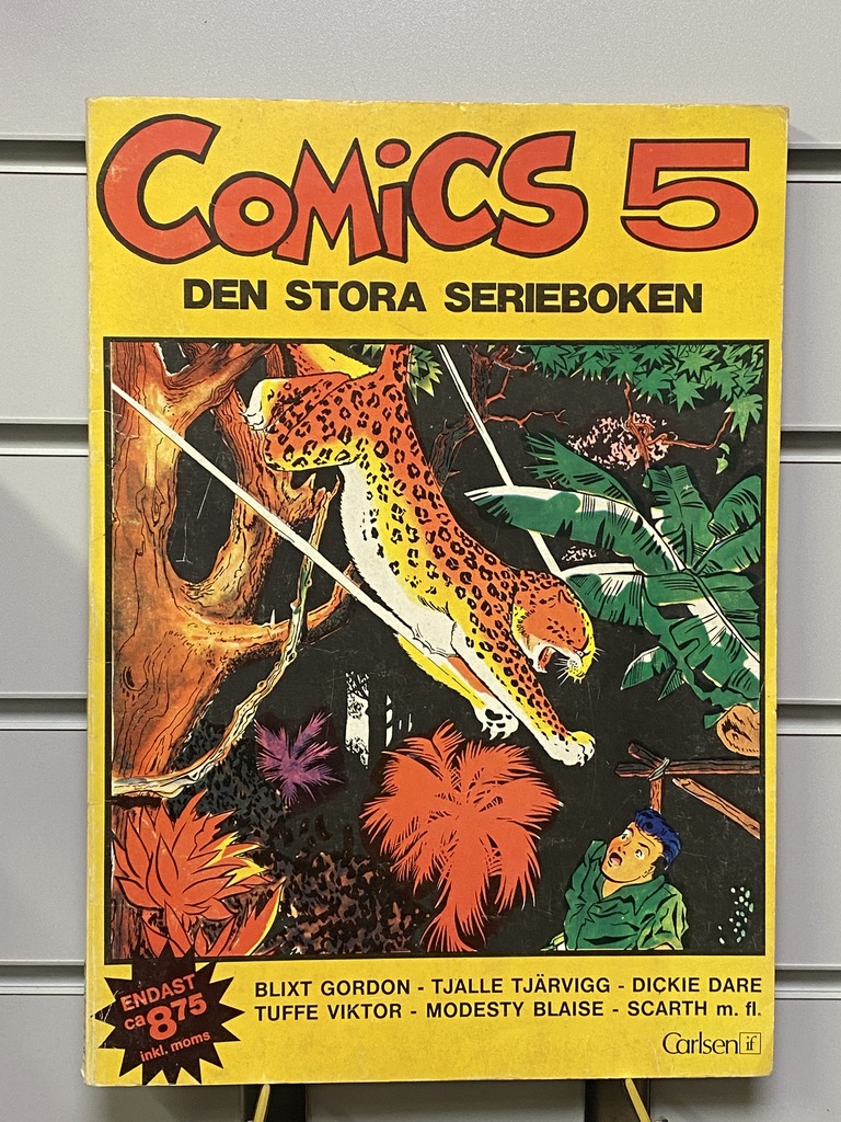 Seriealbum: Comics 5 - Den stora Serieboken (1973) 128 sidor fr Carlsen