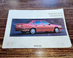 Instruktionsbok - Volvo 850 Tryckt 1992