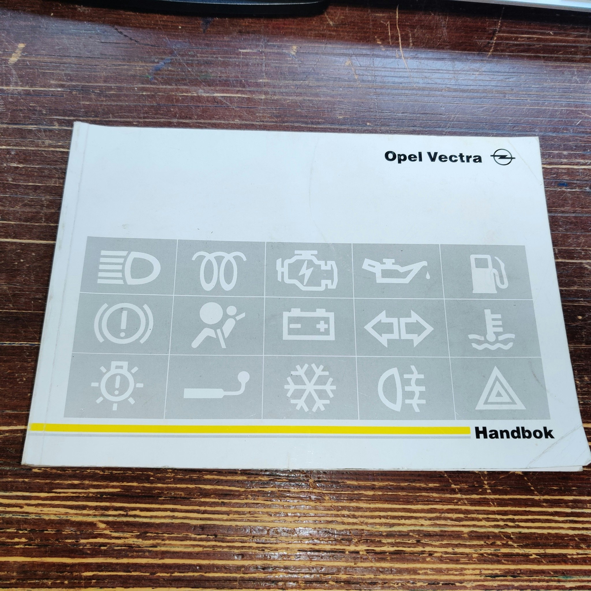 Instruktionsbok - Opel Vectra Tryckt 1996