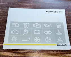 Instruktionsbok - Opel Vectra Tryckt 1996