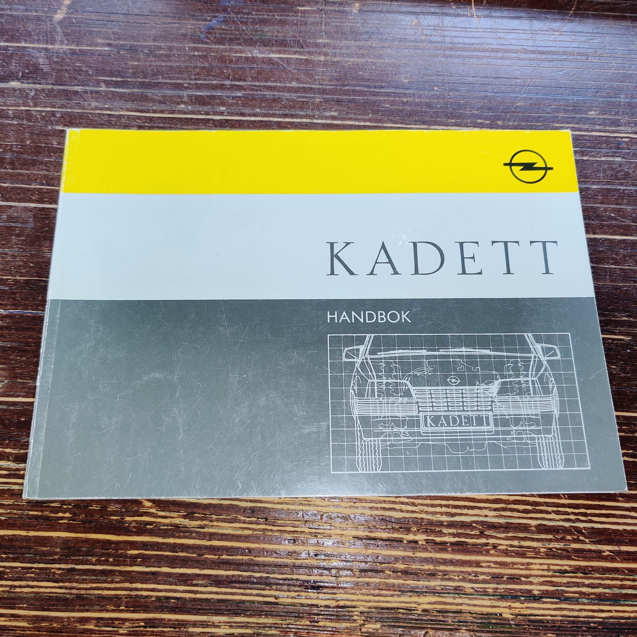 Instruktionsbok - Opel Kadett Tryckt 1988