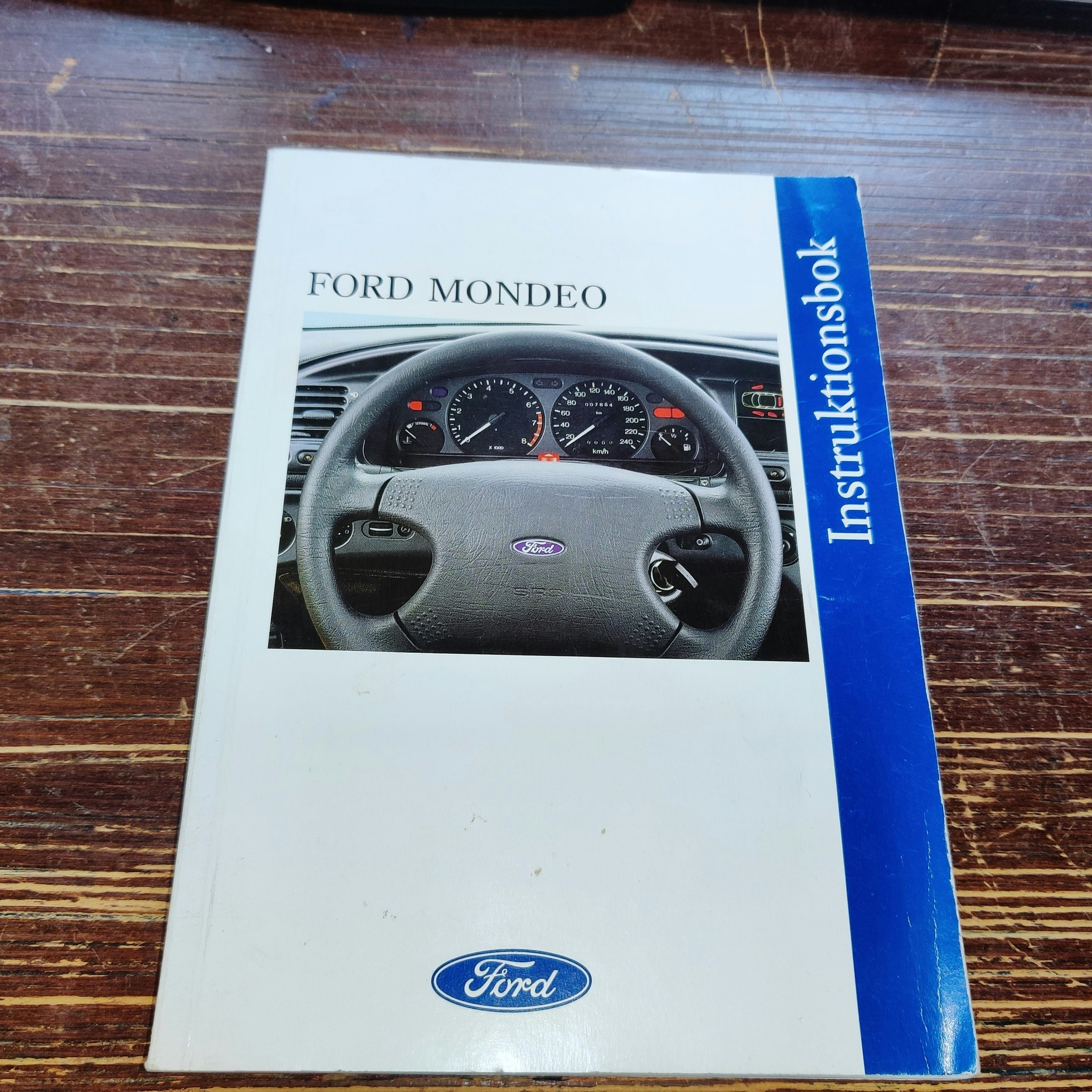 Instruktionsbok - Ford Mondeo Tryckt 2000-12