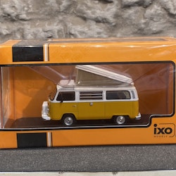 Skala 1/43 Volkswagen T2 Westfalia, Gul/vit fr IXO Models