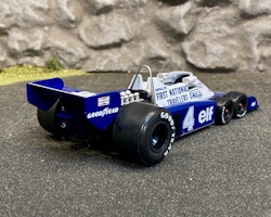 Skala 1/24 Tyrrell P34, No.4, First National City, formula 1, GP Belgium P.Depailler fr IXO Models