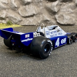 Skala 1/24 Tyrrell P34, #4, First National City, F1, GP Belgium P.Depailler f IXO Models