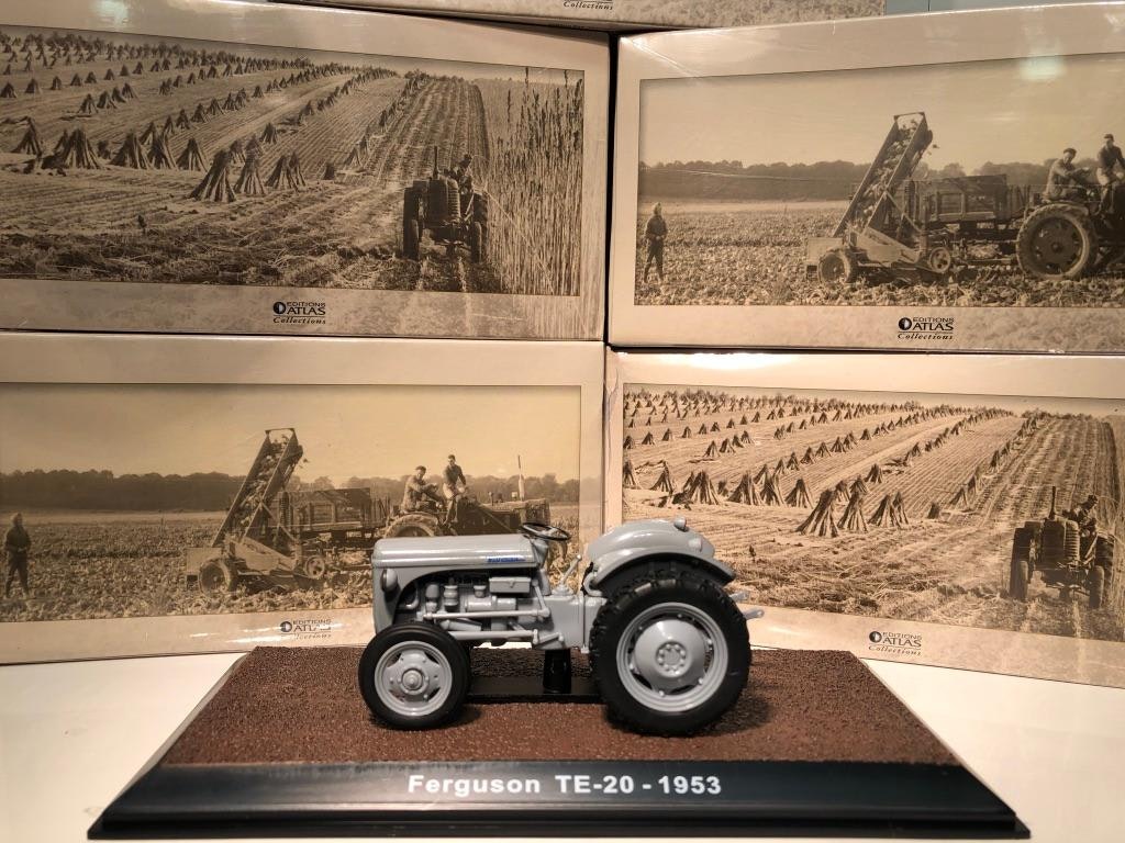 Skala 1/32 Traktor Ferguson TE-20 1953 "Grålle" - Editions Atlas Collection
