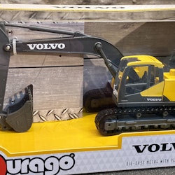 Skala 1/50 Volvo EC220E Grävmaskin,  Gul fr Bburago