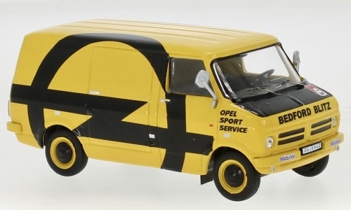 Skala 1/43 Bedford Blitz, Opel Sport Service, Rally Assistance Van 74' fr IXO Models