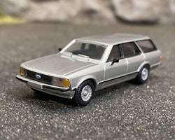 Skala 1/87 - Ford Granada Mk I Turnier, Silver från Brekina