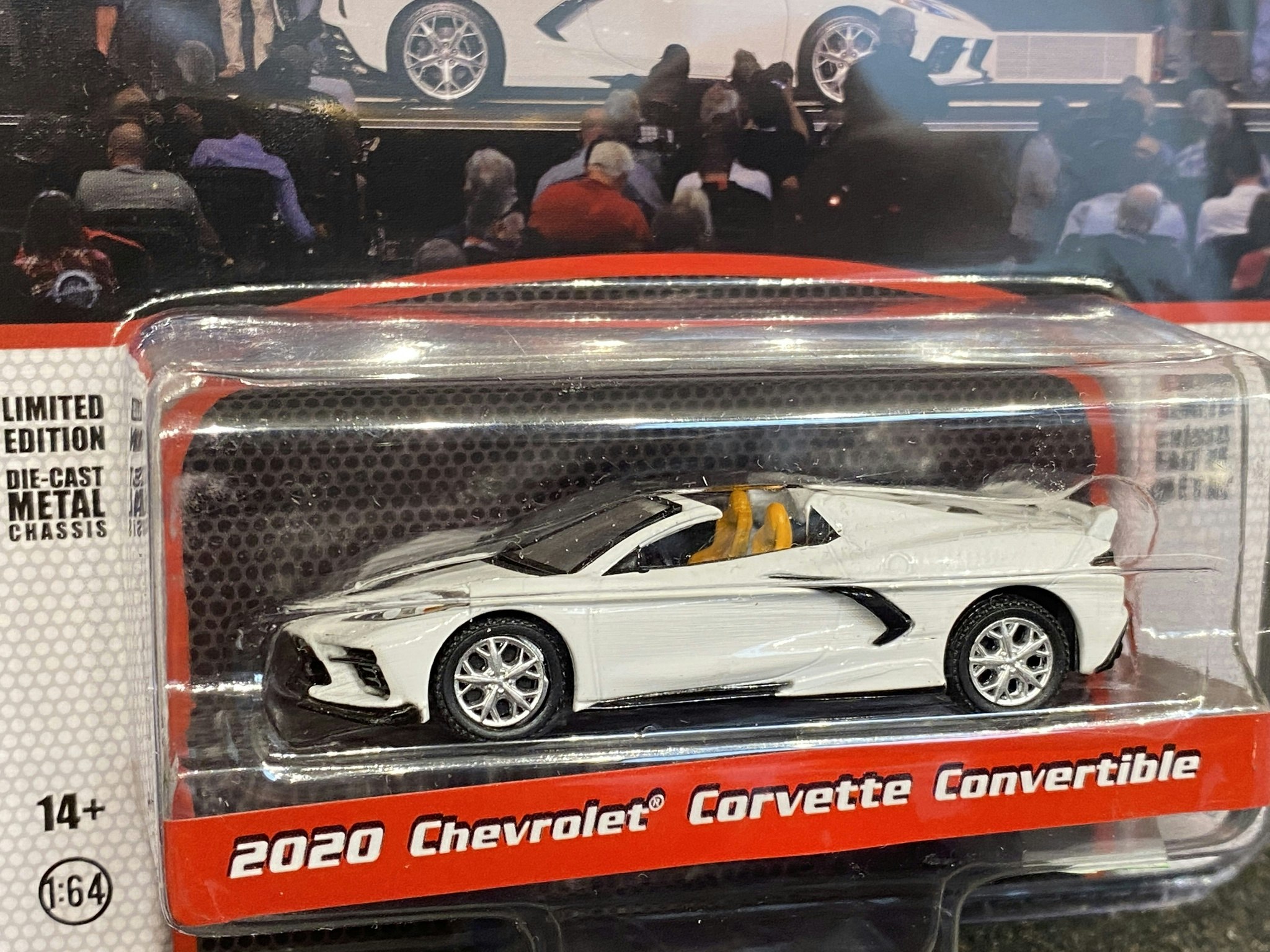 Skala 1/64 Chevrolet Corvette Convertible 2020', Barrett Jackson auctions fr Greenlight