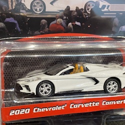 Skala 1/64 Chevrolet Corvette Convertible 2020', Barrett Jackson auctions fr Greenlight