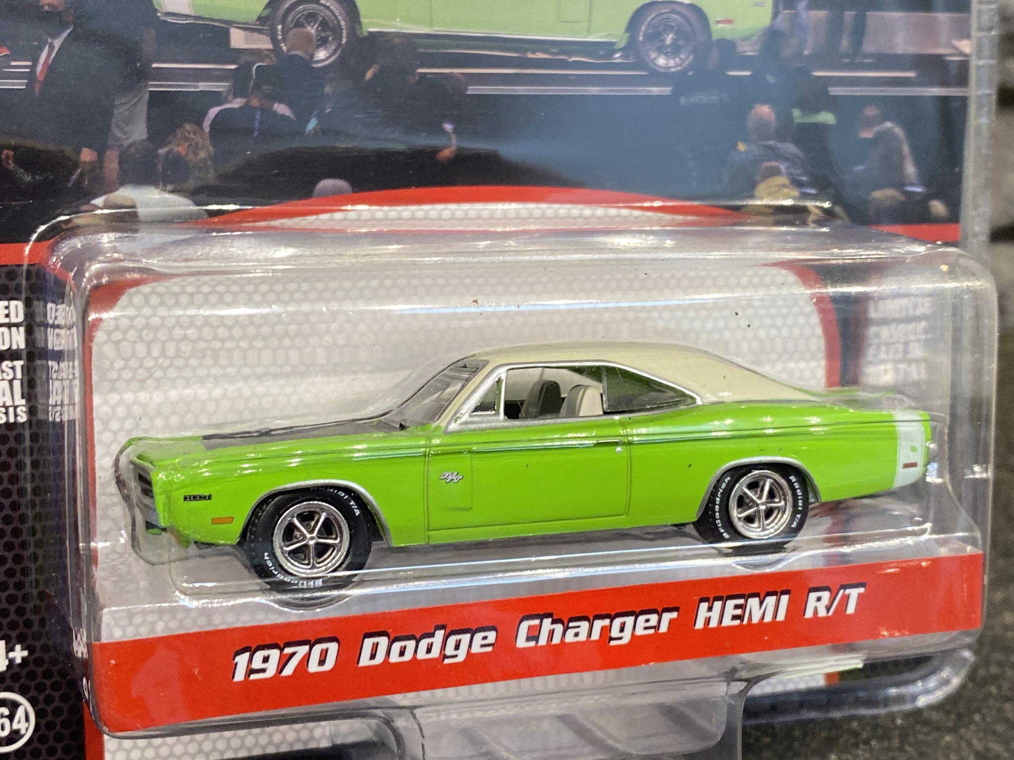 Skala 1/64 Dodge Charger HEMI R/T 70' Barrett Jackson auctions fr Greenlight