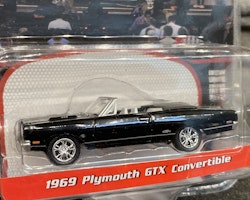 Skala 1/64 Plymouth GTX Conv. 69' Banett Jackson auctions fr Greenlight